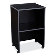 Oklahoma Sound® AV Cart/Lectern Base, Color: Black
