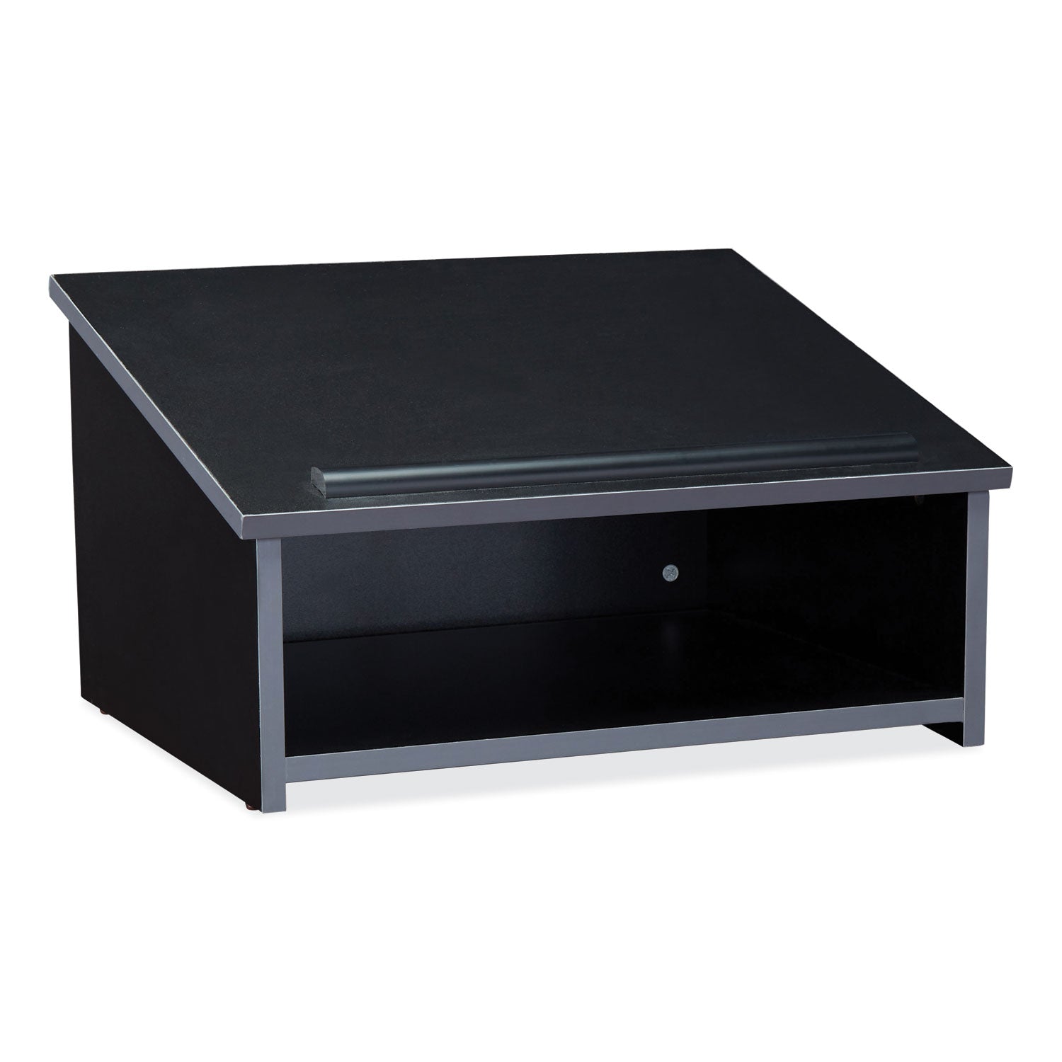 Oklahoma Sound® Tabletop Lectern, Color: Black