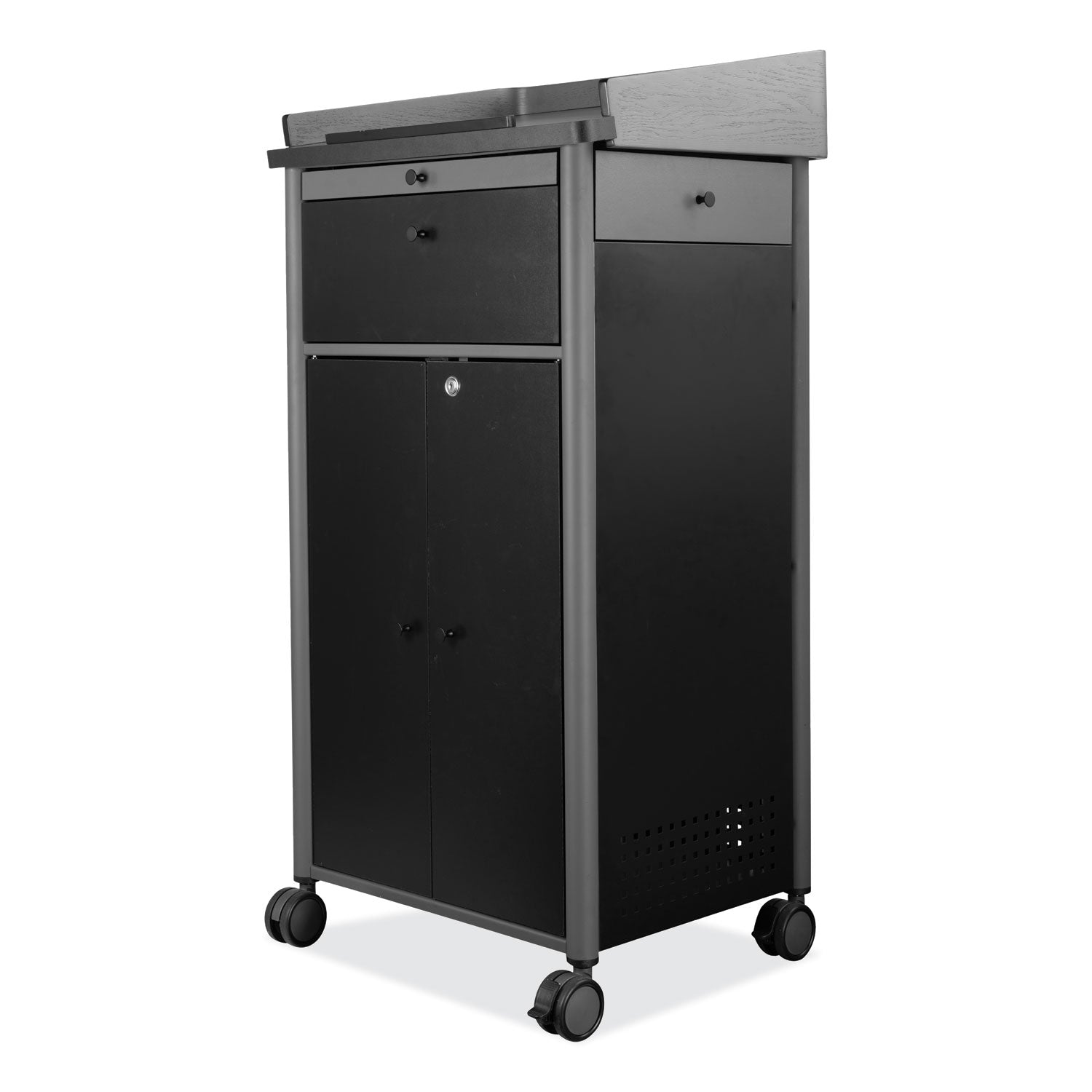 Oklahoma Sound® Greystone Lectern, Color: Charcoal