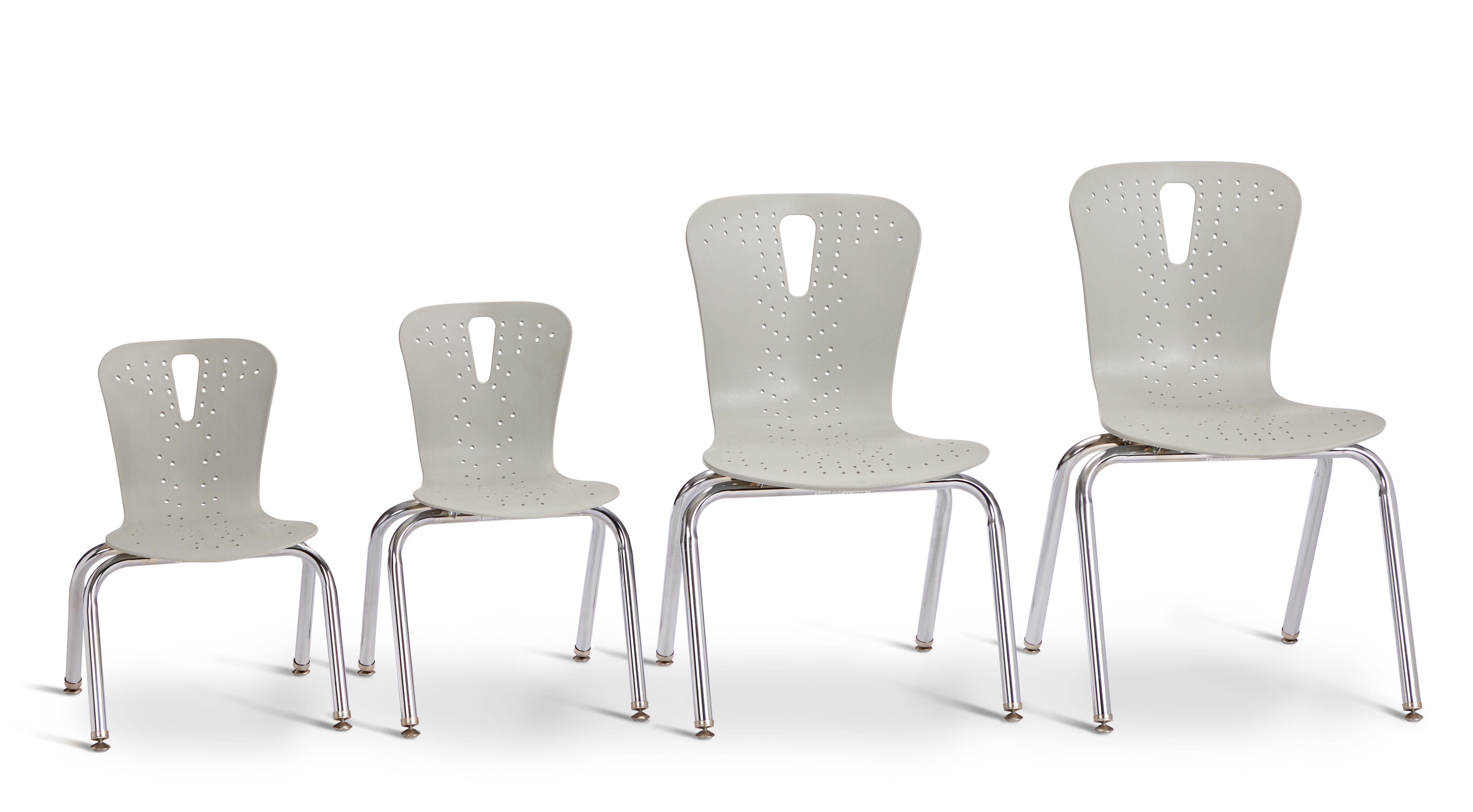Berries® Flow Chair - 18" Seat Height - Gray