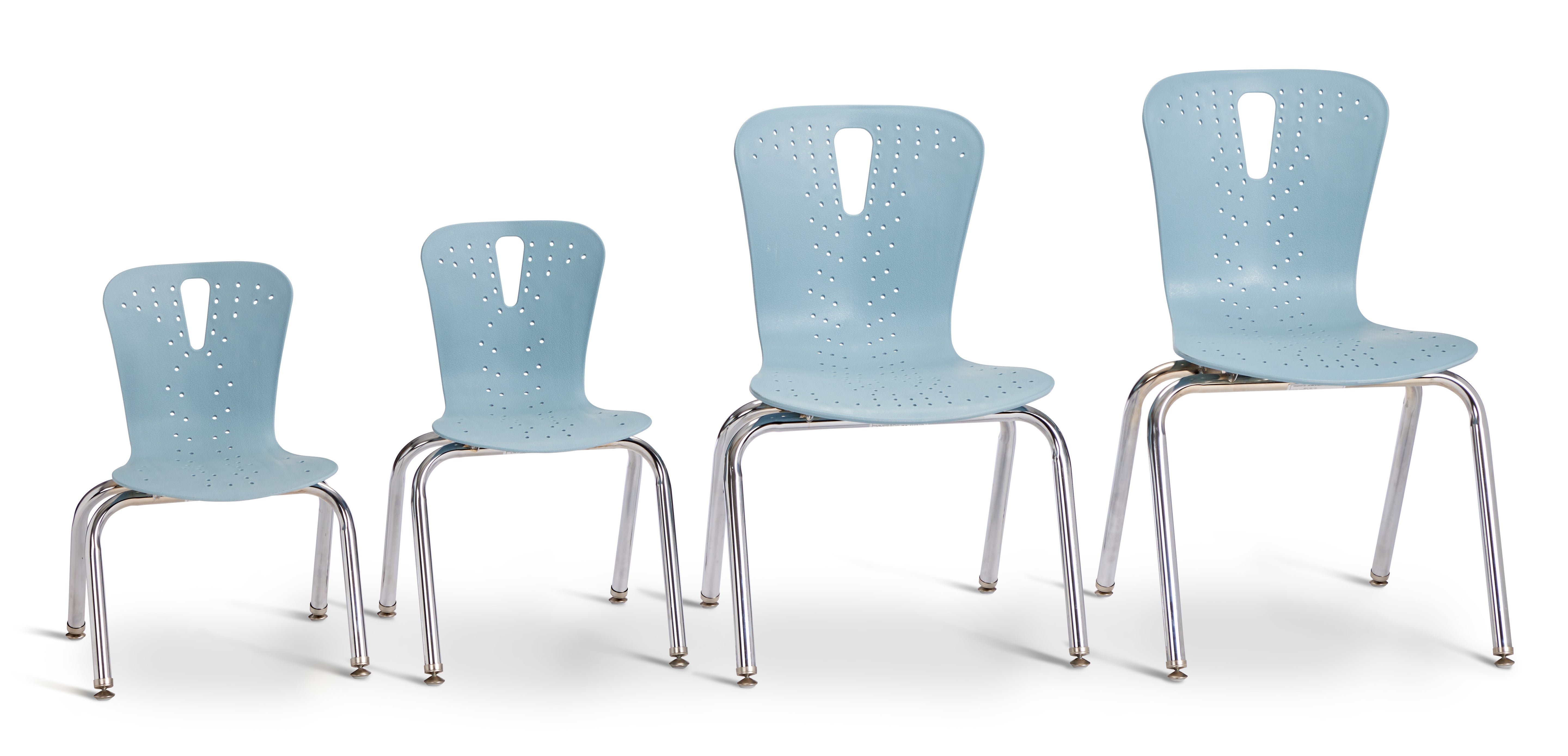 Berries® Flow Chair - 18" Seat Height - Coastal Blue