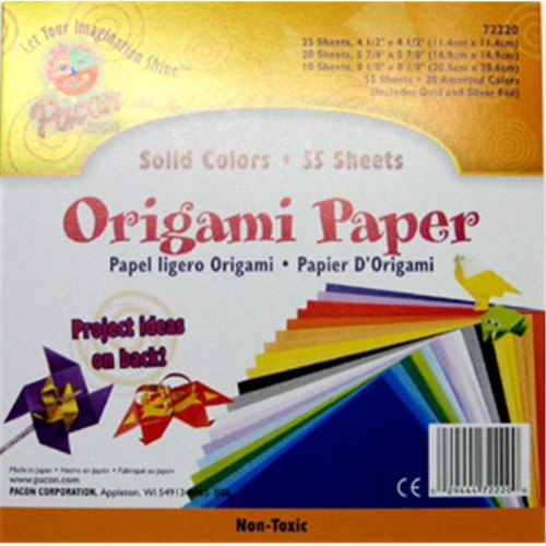Pacon  Art Paper  - Origami Paper - Set of 55