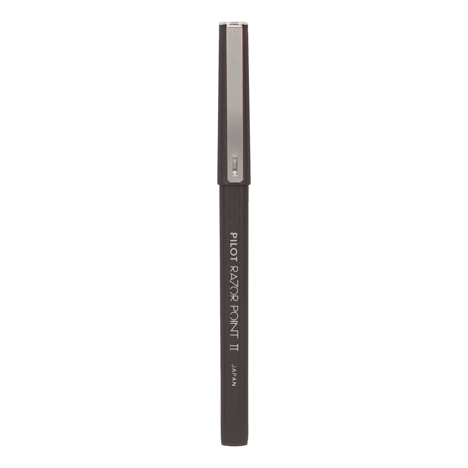 Pilot Marker Pens - 0.3 mm Ultra Fine Pen Point - Black Ink - Black Plastic Barrel - Metal Tip - Writing - 1 Dozen