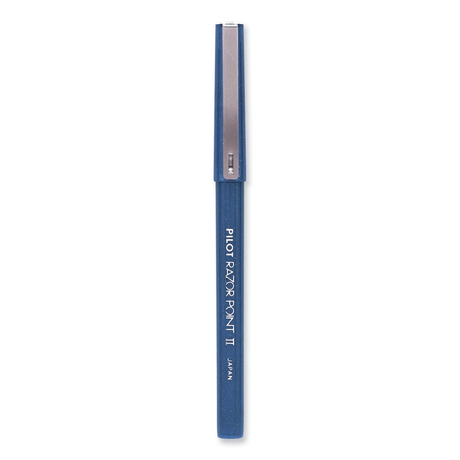 Pilot Marker Pens - 0.3 mm Super Fine Pen Point - Blue Ink - Blue Plastic Barrel - Writing - 1 Dozen