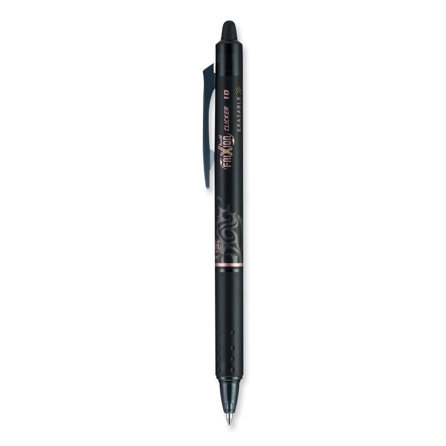 Pilot Erasable & Retractable Gel Pen - 1 mm Bold Pen Point - Refillable - Retractable - Erasable - Black Ink - Gel-based - Writing, Document - 1 Dozen