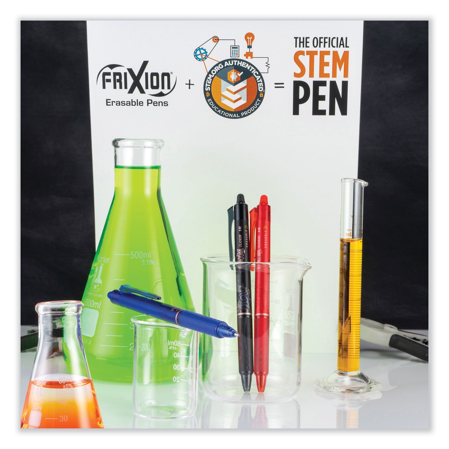 Pilot Erasable & Retractable Gel Pen - 1 mm Bold Pen Point - Refillable - Retractable - Erasable - Black Ink - Gel-based - Writing, Document - 1 Dozen