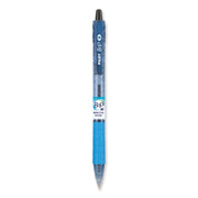 Pilot Med-Point Ballpoint Pens - 1 mm Medium Pen Point - Refillable - Retractable - Black Ink - Gel-based - Plastic Barrel - 1 Dozen