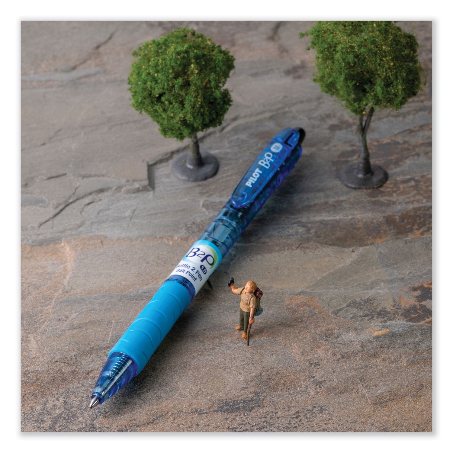 Pilot Med-Point Ballpoint Pens - 1 mm Medium Pen Point - Refillable - Retractable - Black Ink - Gel-based - Plastic Barrel - 1 Dozen