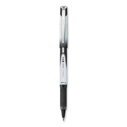 Pilot Vball Grip Liquid Ink Rollerball Pens - 0.5 mm Fine Pen Point - Black Ink - Metal Barrel - 1 Dozen