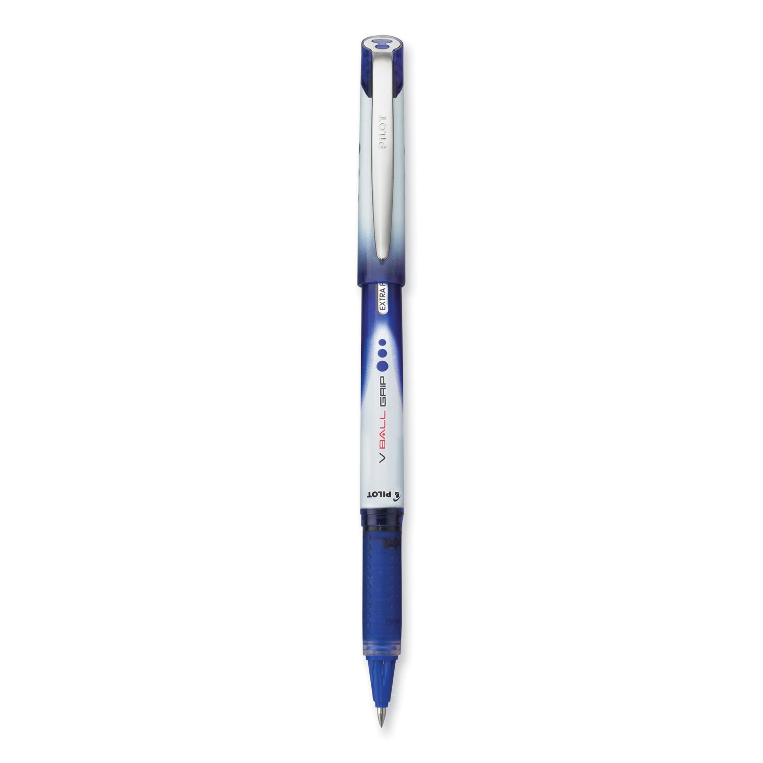 0.5 mm Extra Fine Pen Point - Blue Ink - Metal Barrel - 1 Each