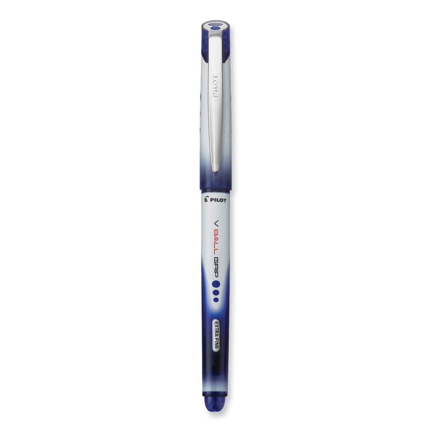 0.5 mm Extra Fine Pen Point - Blue Ink - Metal Barrel - 1 Each