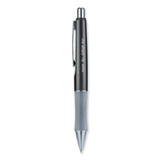 Pilot Dr. Grip Retractable Gel Rollerball Pens - 0.7 mm Fine Pen Point - Refillable - Retractable - Black Ink - Gel-based - Charcoal Gray Barrel - 1 Each