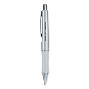 Pilot Dr. Grip Retractable Gel Rollerball Pens - 0.7 mm Fine Pen Point - Refillable - Retractable - Black Ink - Gel-based - Platinum Barrel - 1 Each