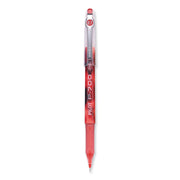 Pilot Precise P-700 Precision Point Fine Capped Gel Rolling Ball Pens - 0.7 mm Fine Pen Point - Red Ink - Gel-based - Red Barrel - 1 Dozen