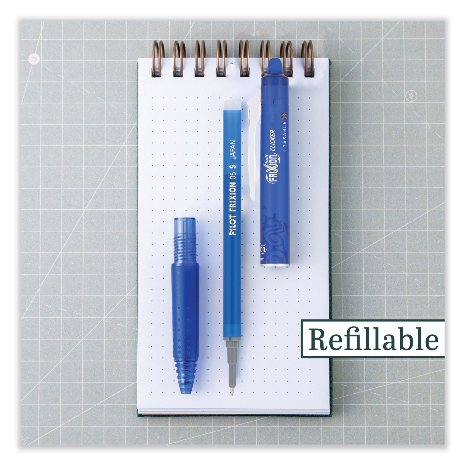 Pilot Precise V7 RT Premium Rolling Ball Pen Refills - 0.70 mm , Fine Point - Blue Ink - 1 Pack
