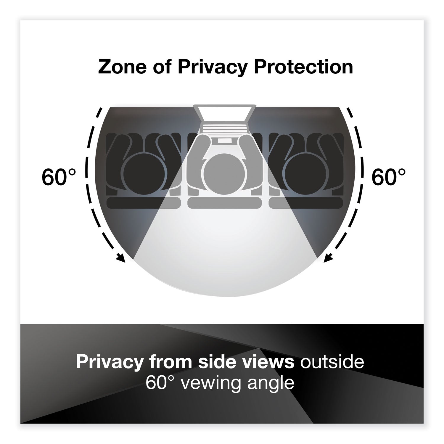 3M Privacy Screen Filter Black - For 24" Widescreen LCD Monitor - 16:10 - Scratch Resistant, Fingerprint Resistant - Anti-glare