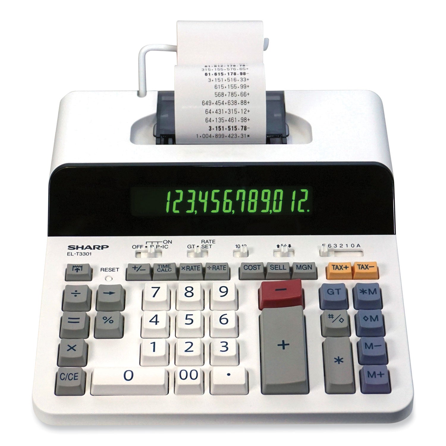 Thermal - 8 lps - LCD - White - 1 Each