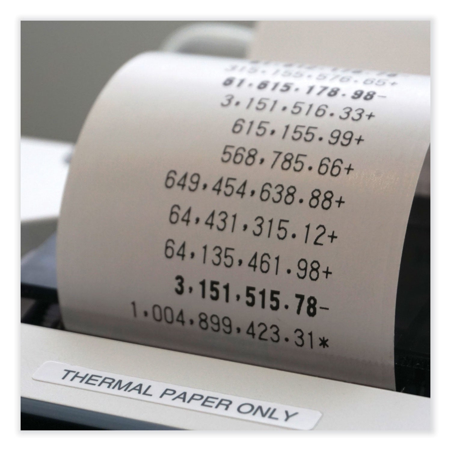 Thermal - 8 lps - LCD - White - 1 Each