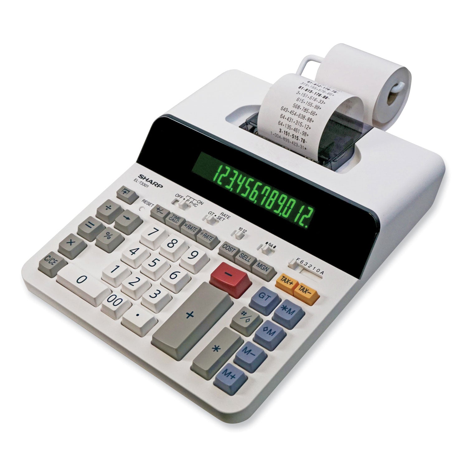Thermal - 8 lps - LCD - White - 1 Each
