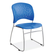Reve Sled Chair Rd Back Blu 2E