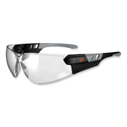 Recommended for: Indoor/Outdoor - Eye Protection - Matte Black - Anti-fog, Lightweight, Rimless, Impact Resistant, Anti-scratch, Durable, UV Resistant, Slip Resistant, Flex-Point Temple, Frameless - 1 Each