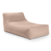 Coza Outdoor Sun Lounger - Luxurious Giant Outdoor Chaise - Sunbrella, Petal