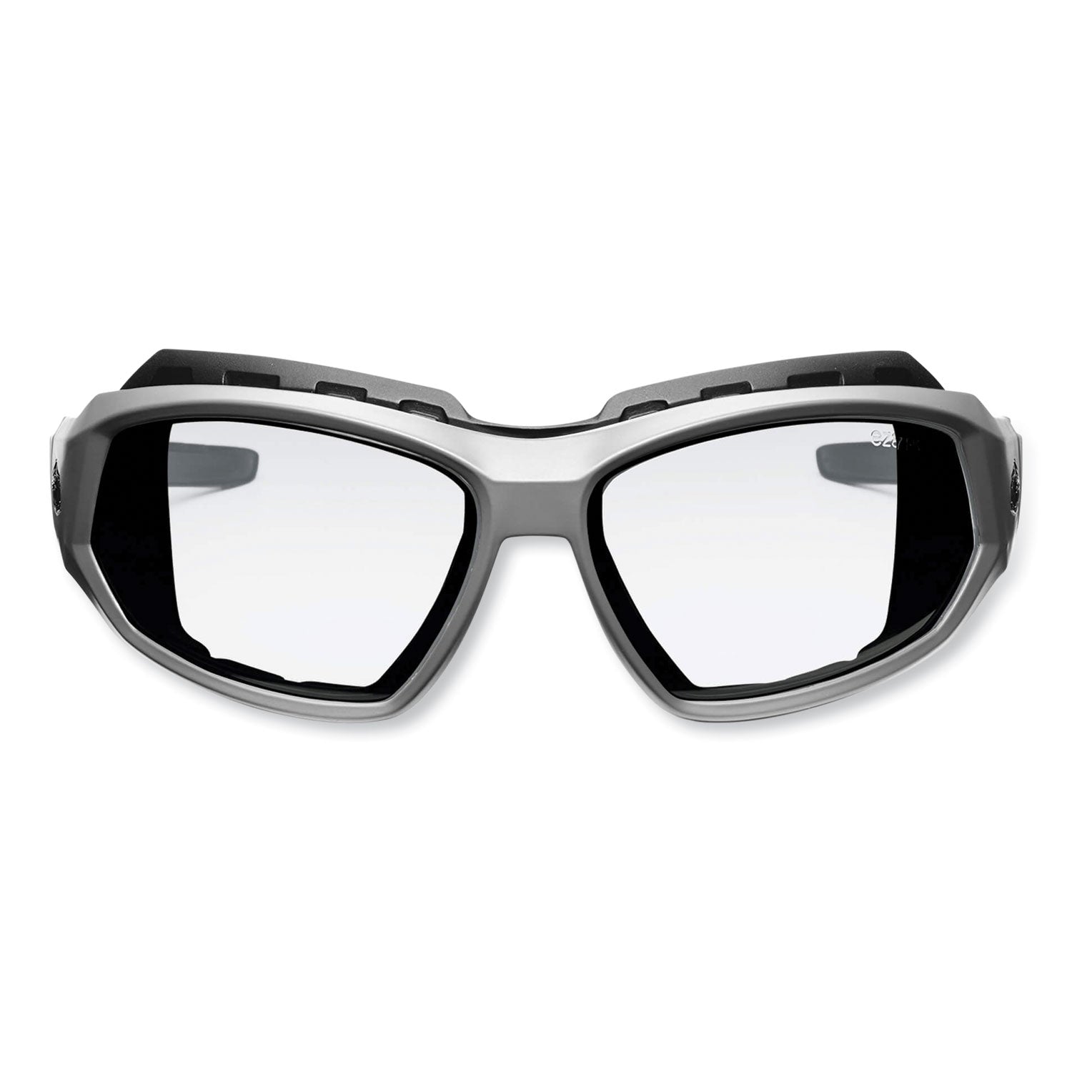 Ergodyne Loki AF Clear Safety Glasses - Matte Gray Frame/Clear Lens