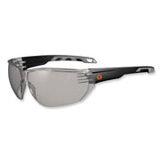 Recommended for: Indoor/Outdoor - Eye Protection - Matte Black - Anti-fog, Anti-scratch, UV Resistant, Lightweight, Impact Resistant, Non-Slip Temple, Rubber Tipped Temples, Frameless - 1 Each
