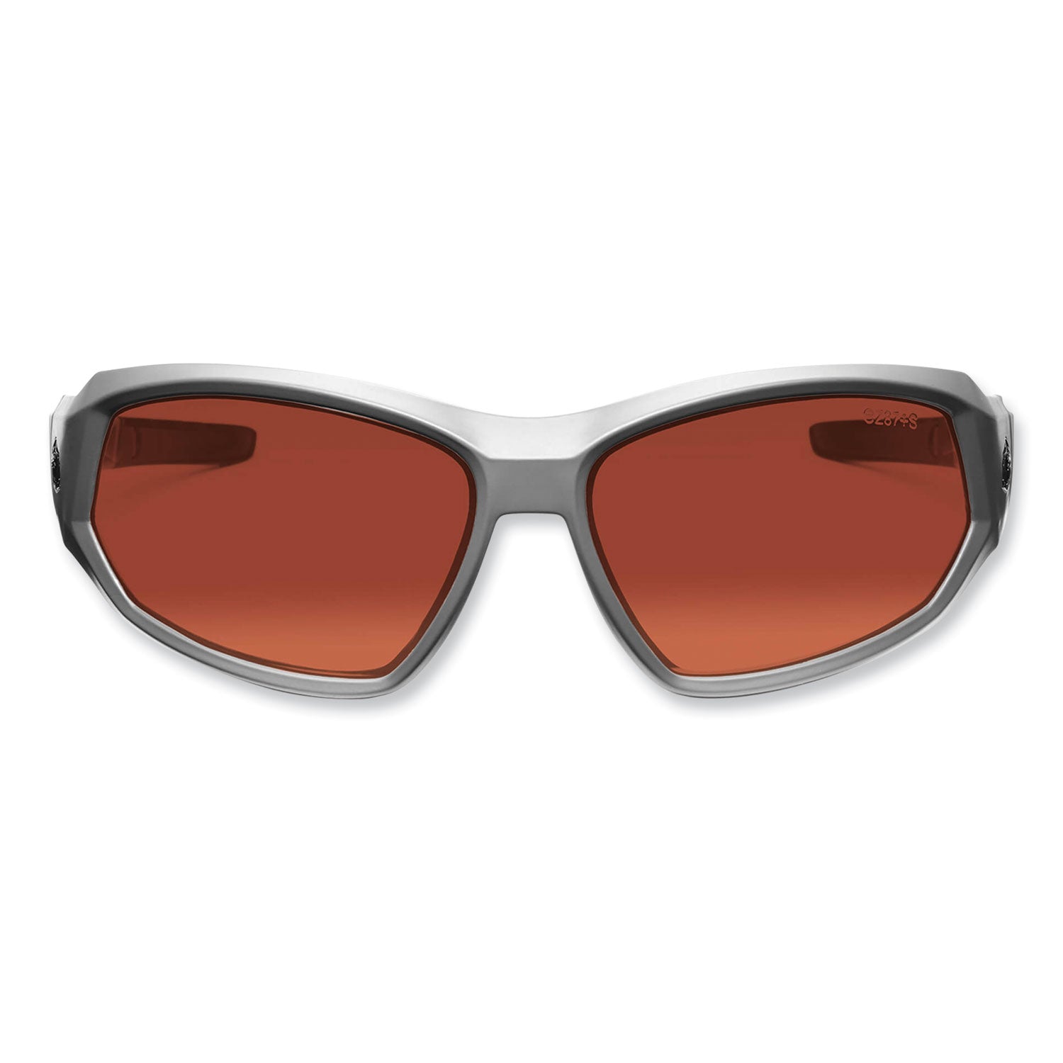 Ergodyne Loki PZ Copper Safety Glasses - Matte Gray Frame/Copper Lens
