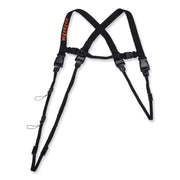 Ergodyne 3132 Barcode Scanner Harness + Lanyard - Large (L) - Loop Attachment - 1.5" Height x 3.3" Width x 8" Length - Black - 1 Each