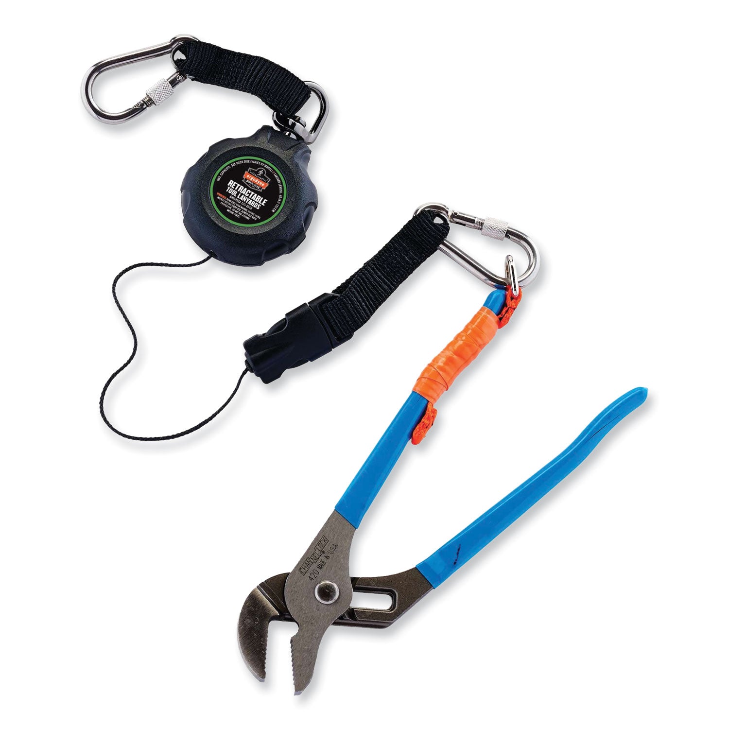 1 lb Load Capacity - Standard - Clip/Buckle Attachment - 1.5" Height x 12.5" Width x 5" Length - Black - Stainless Steel, Acrylonitrile Butadiene Styrene (ABS), Plastic - 1 Each