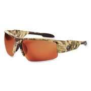 Ergodyne Skullerz Dagr PZ Copper Safety Glasses, Polarized Copper Lens, Kryptek Highlander Frame, Scratch Resistant, Impact Resistant, Anti-glare, 1 Each