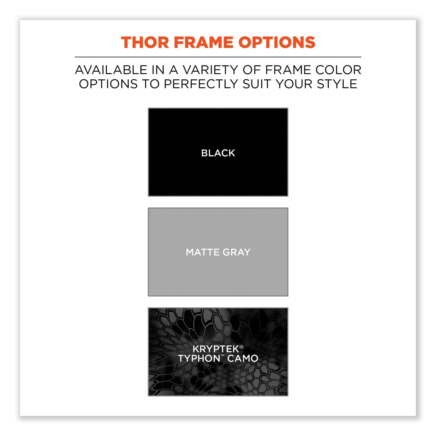 Ergodyne THOR Blue Mirror Lens Safety Glasses, Black, Black