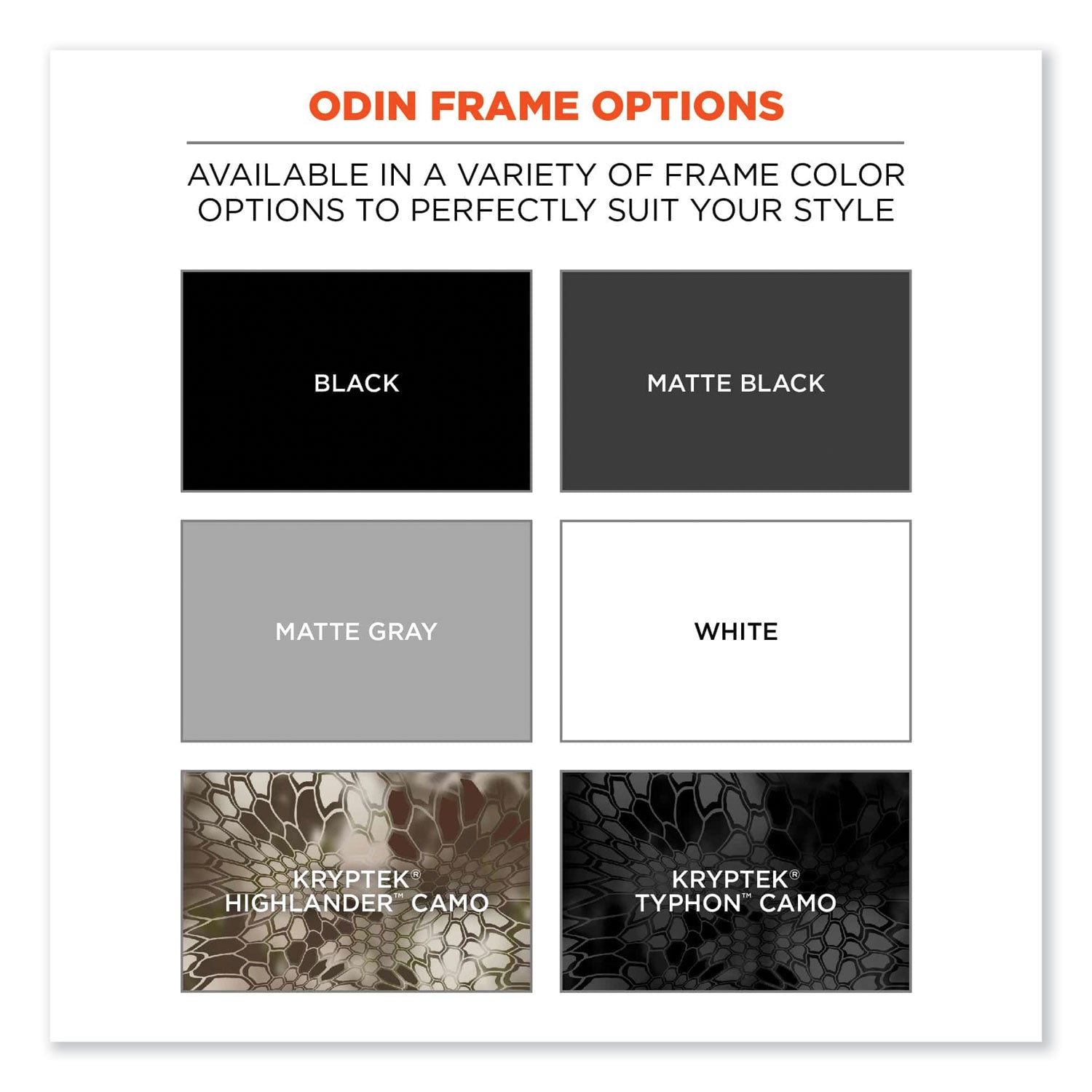 Ergodyne Skullerz ODIN-PZ Polarized Copper Safety Glasses, Black Frame, Scratch & Impact Resistant, Anti-glare, Non-slip, Bendable, 1 Each