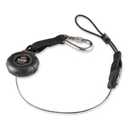 Adjustable - 2 lb Load Capacity - Standard - Clip/Buckle Attachment - 1.5" Height x 12.5" Width x 48" Length - Black - Stainless Steel, Acrylonitrile Butadiene Styrene (ABS) - 1 Each