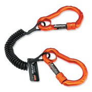 Adjustable - 2 lb Load Capacity - Carabiner Attachment - 1.5" Height x 4" Width x 48" Length - Black - Aluminum, Plastic - 6 / Carton