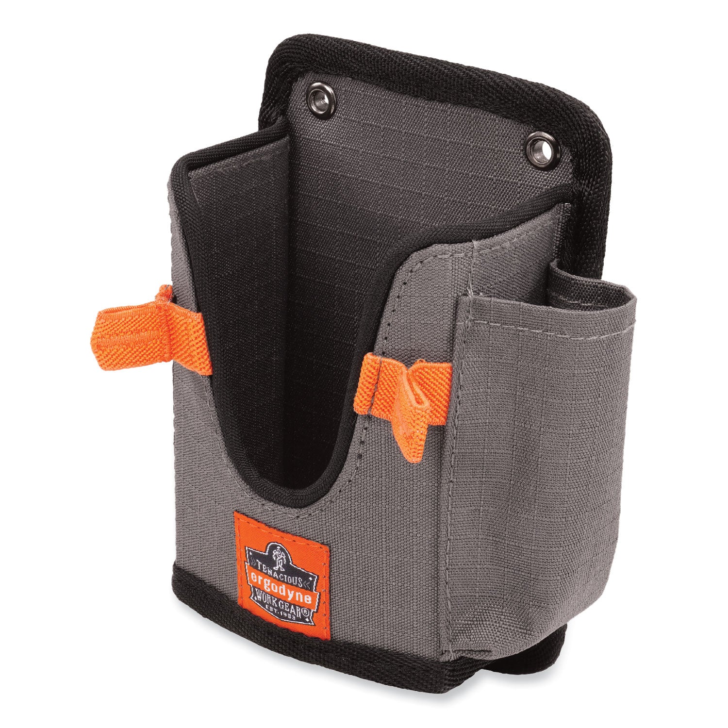 Ergodyne Squids 5543 Mounting Carrier, Gray, Polyester, Fits Bar Code Scanner, Tool, Mobile Computer, 1 Each