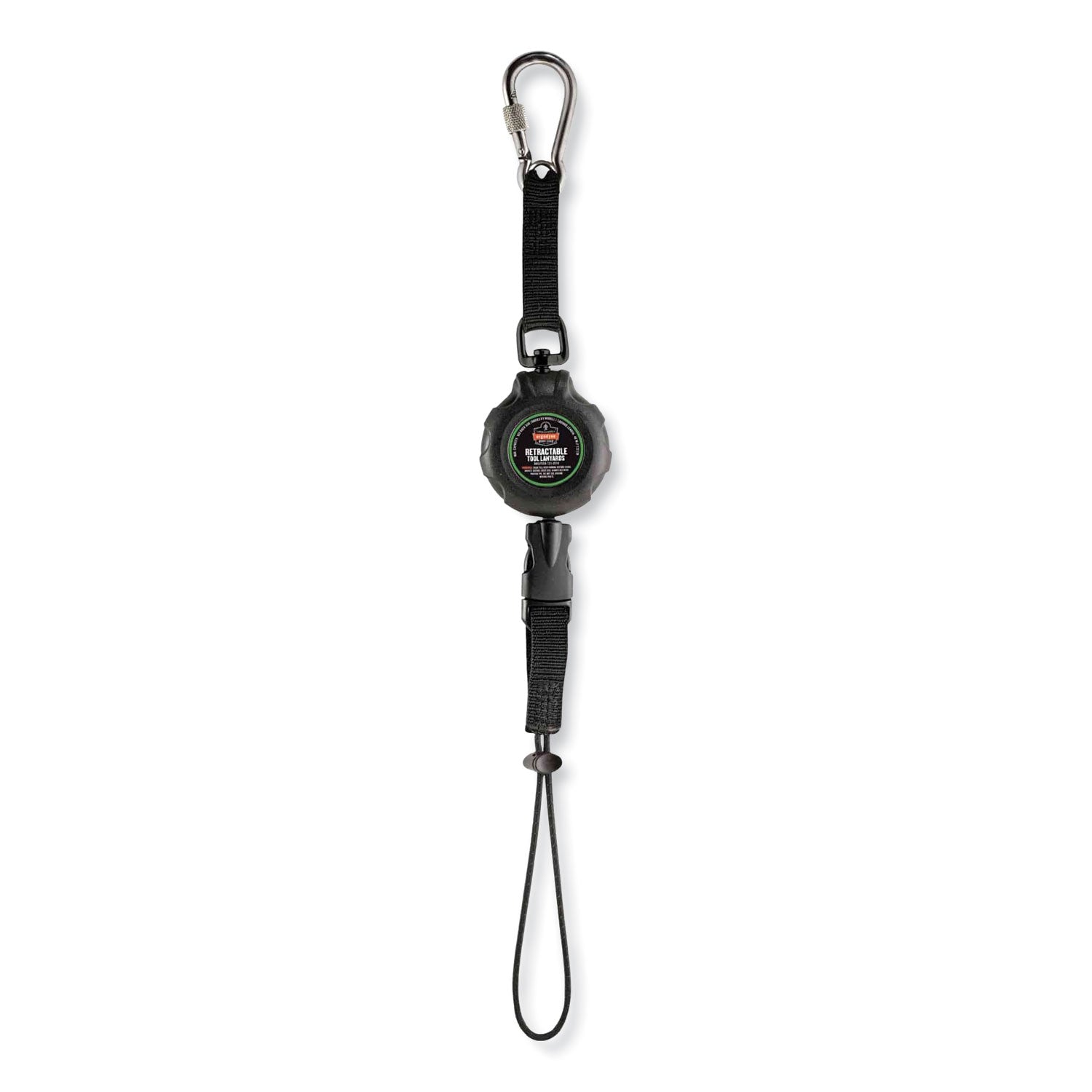 Adjustable - 2 lb Load Capacity - Standard - Clip/Buckle Attachment - 1.5" Height x 12.5" Width x 48" Length - Black - Stainless Steel, Acrylonitrile Butadiene Styrene (ABS) - 1 Each