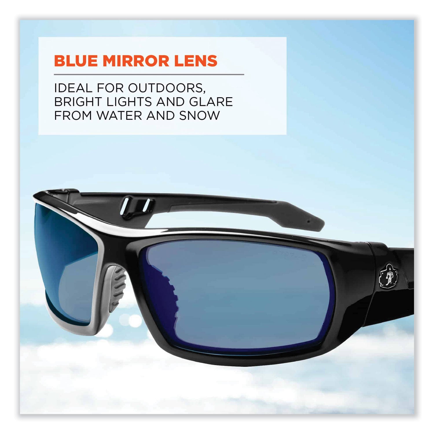 Ergodyne Odin Mirror Lens Safety Glasses