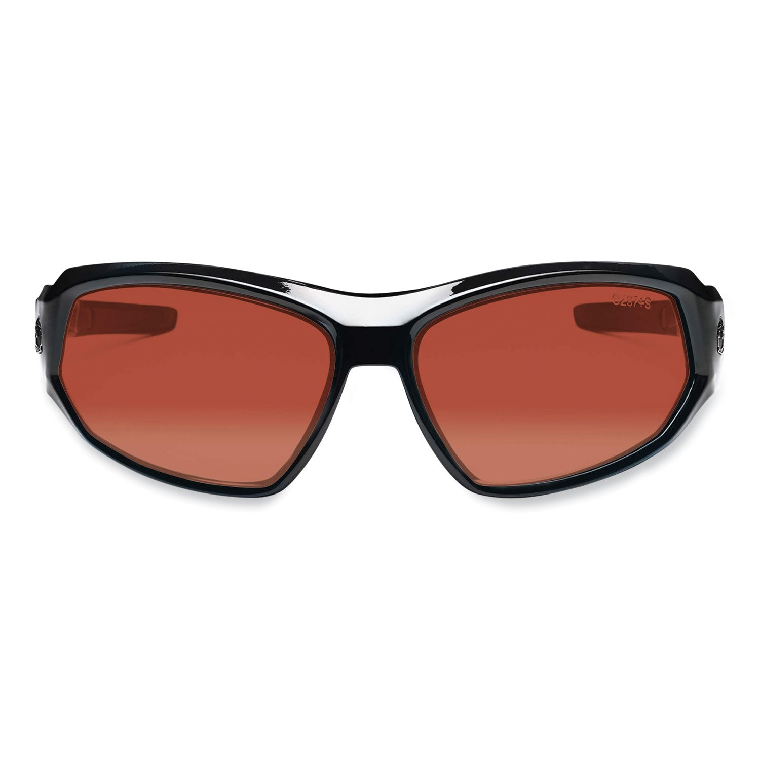 Ergodyne Loki PZ Copper Safety Glasses - Black Frame/Copper Lens