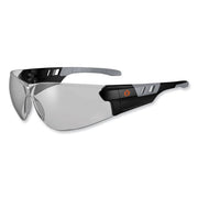Recommended for: Indoor/Outdoor - Eye Protection - Matte Black - Anti-fog, Lightweight, Rimless, Impact Resistant, Anti-scratch, Durable, UV Resistant, Slip Resistant, Flex-Point Temple, Frameless - 1 Each