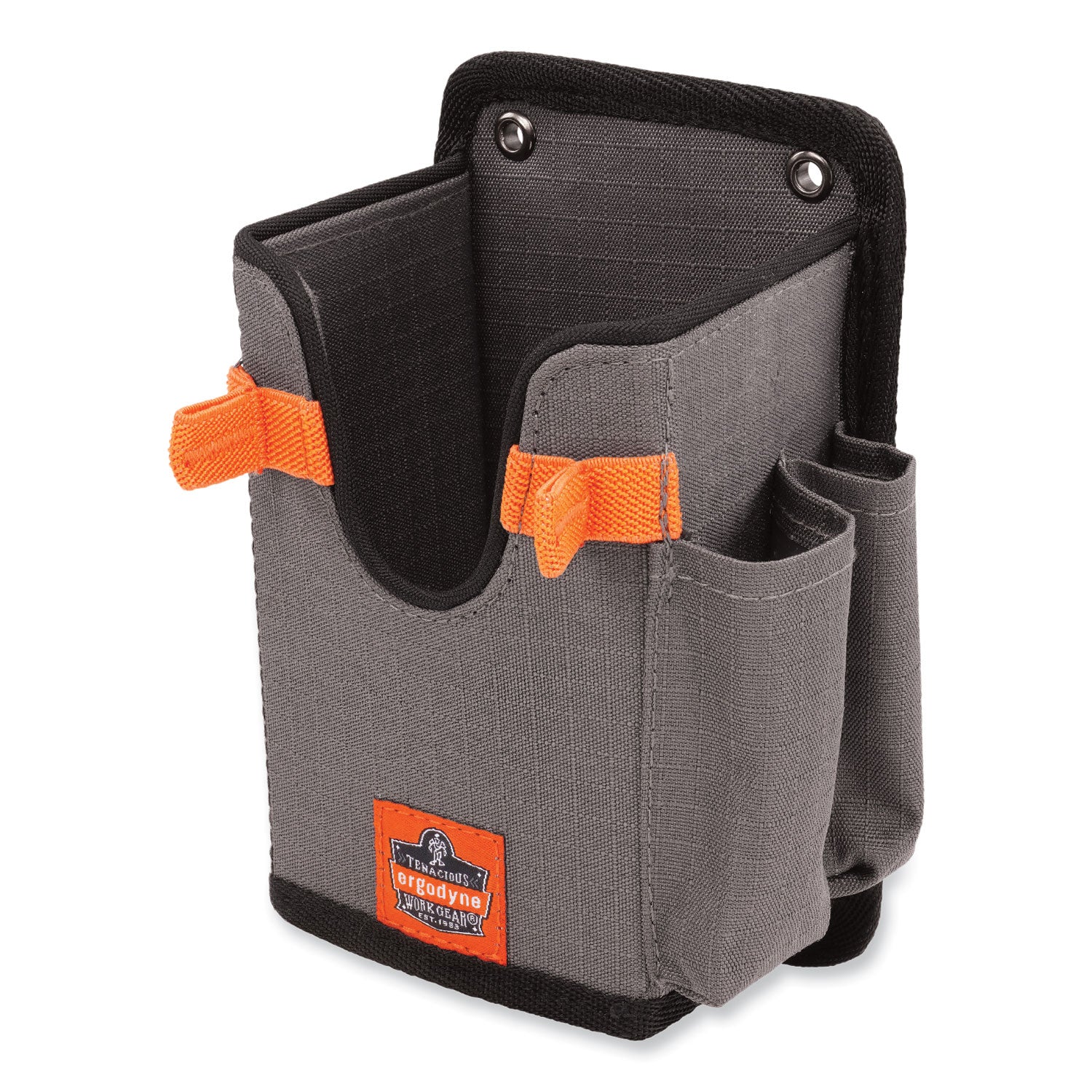 Ergodyne Squids 5543 Mounting Carrier, Gray, Polyester, 1 Each