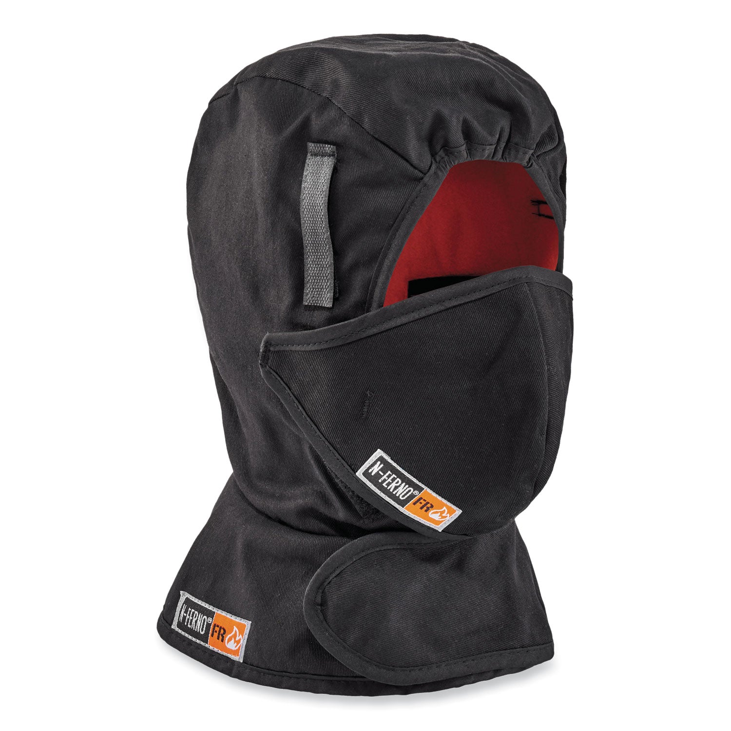 Foam, Cotton, Fleece, Elastic - Black
