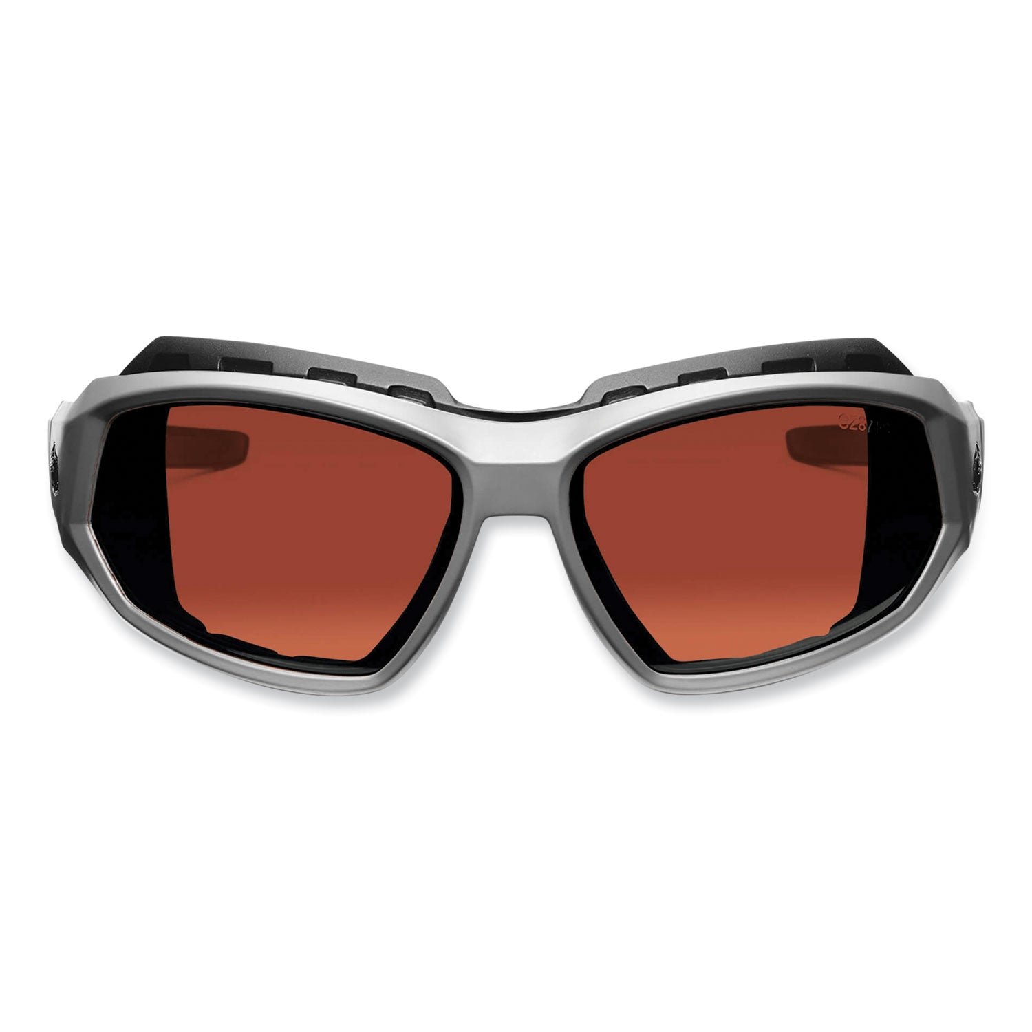 Ergodyne Loki PZ Copper Safety Glasses - Matte Gray Frame/Copper Lens