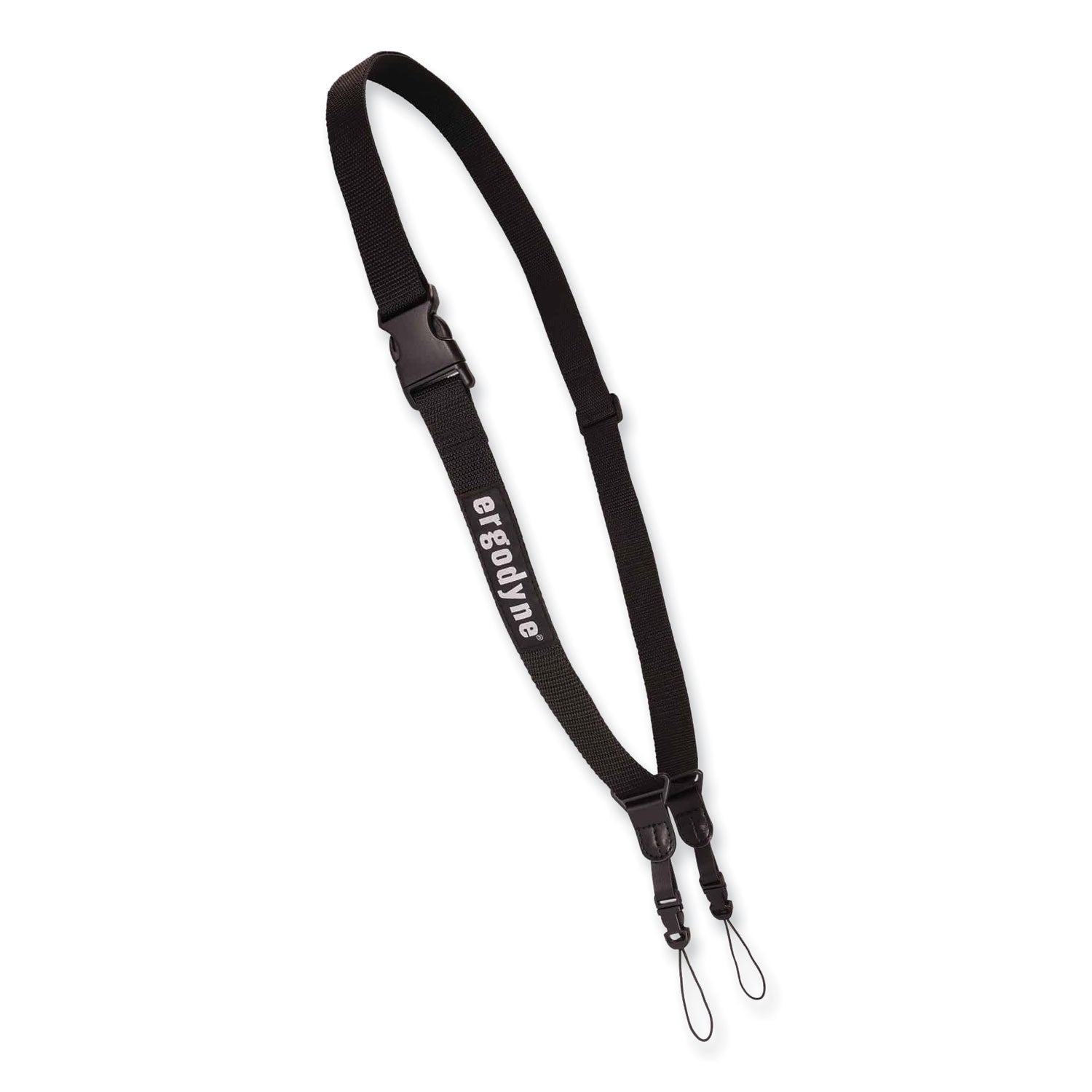 Adjustable - One Size - Buckle Attachment - Black - Polyester - 1 Each