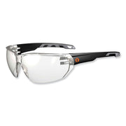 Recommended for: Indoor/Outdoor - Eye Protection - Matte Black - Anti-fog, Anti-scratch, UV Resistant, Lightweight, Impact Resistant, Non-Slip Temple, Rubber Tipped Temples, Frameless - 1 Each