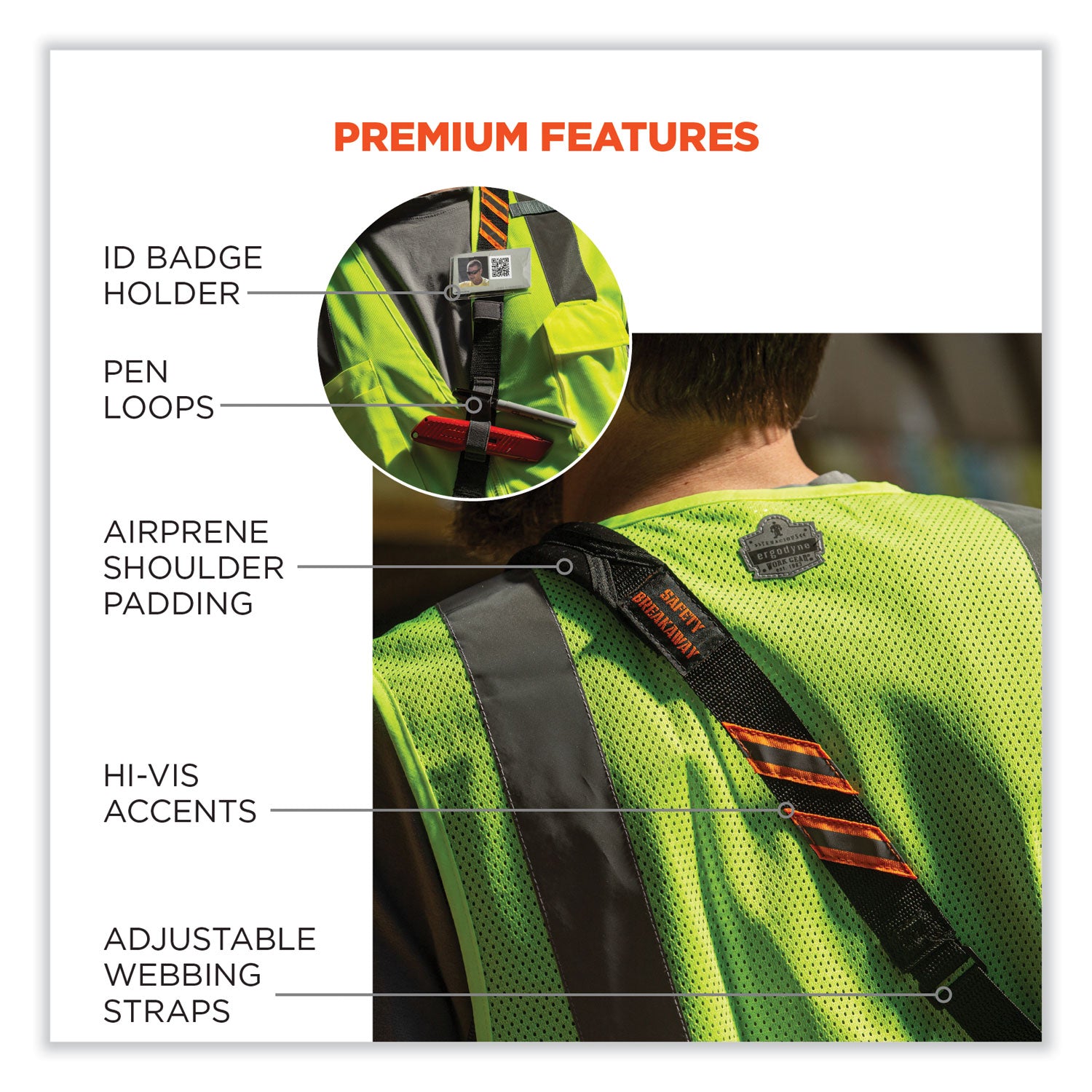Adjustable - Buckle Attachment - Black - Polyester - 1 Each