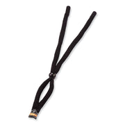Adjustable - 0.3" Height x 1.5" Width x 14" Length - Black - Cotton - 6 / Carton