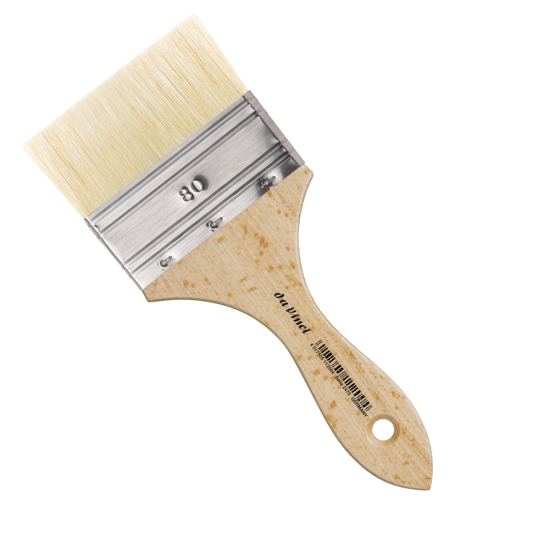 MAESTRO2 Mottler Brush, Natural Bristle, Acrylic & Oil, Flat, Series 2475, Size 80