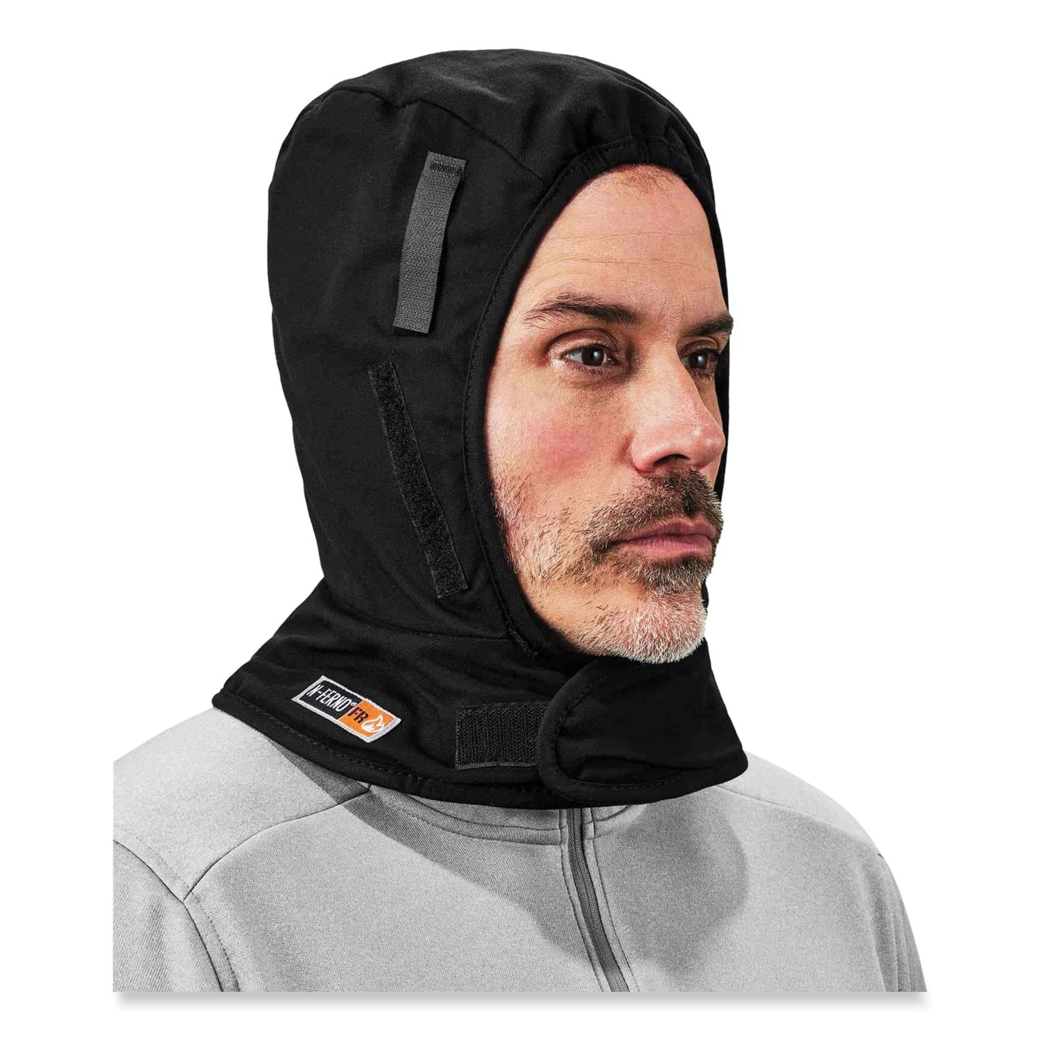 Foam, Cotton, Fleece, Elastic - Black